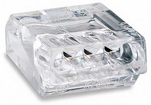 ZŁĄCZKA INSTALACYJNA 4 X 2,5 MM TRANSPARENTNA  - 273-254 - WAGO