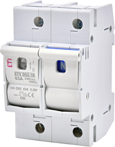 ROZŁĄCZNIK IZOLACYJNY 63A 1 BIEGUN+N STV D02  - 002271002 - ETI