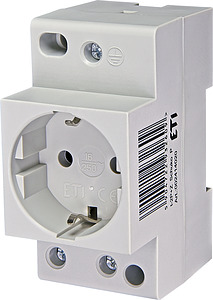 GNIAZDO WTYCZKOWE T-2P+Z SCHUKO P  - 002414020 - ETI