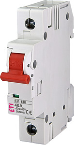 ROZŁĄCZNIK IZOLACYJNY 40A 1 BIEGUN SV 140  - 002423123 - ETI