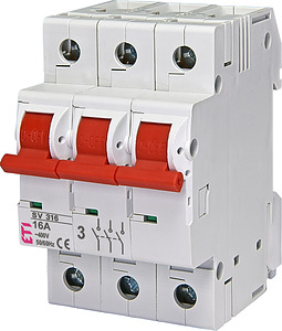 ROZŁĄCZNIK IZOLACYJNY 16A SV 316  - 002423321 - ETI