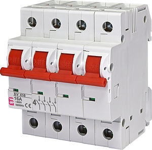 ROZŁĄCZNIK IZOLACYJNY 16A SV 416  - 002423421 - ETI