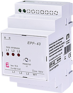 AUTOMATYCZNY PRZEŁĄCZNIK FAZY EPF-43  - 002470280 - ETI