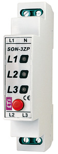 SYGNALIZATOR OBECNOŚCI NAPIĘCIA Z PRZYCISKIEM SON-3 ZP  - 002471410 - ETI