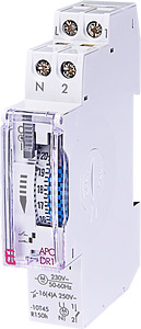 ANALOGOWY PROGRAMATOR CZASOWY Z REZERWĄ APC-DR1  - 002472002 - ETI