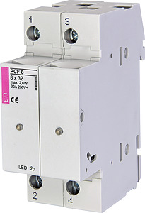 ROZŁĄCZNIK BEZPIECZNIKOWY LED 2 BIEGUNY PCF 8  - 002530013 - ETI