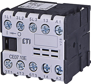 STYCZNIK SILNIKOWY-MINI STEROWANIE 24V CE07.10-24V-50/60HZ  - 004641020 - ETI