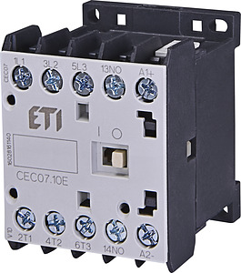 STYCZNIK SILNIKOWY MINIATUROWY CEC07.10 230V-50/60HZ  - 004641054 - ETI