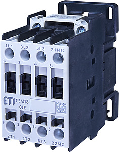 STYCZNIK POWIETRZNY CEM18.01-230V-50/60HZ  - 004644113 - ETI