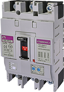 WYŁĄCZNIK MOCY 250A 3 POLOWY 25KA EB2 250/3L  - 004671073 - ETI