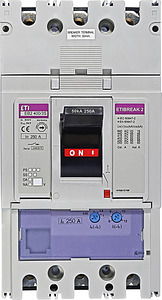WYŁĄCZNIK MOCY 250A 3POLOWY 50KA EB2 400/3S - 004671101 - ETI
