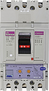 WYŁĄCZNIK MOCY 400A 3 POLOWY 50KA EB2 400/3E WYZWALACZ ELEKTRONICZNY - 004671112 - ETI