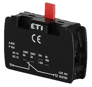 ŁĄCZNIK NORMALNIE ZAMKNIĘTY - NC HC61B2  - 004770312 - ETI