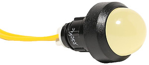 LAMPKA SYGNALIZACYJNA LED D=20MM ŻÓŁTA 230V AC LS LED 20 Y 230  - 004770818 - ETI