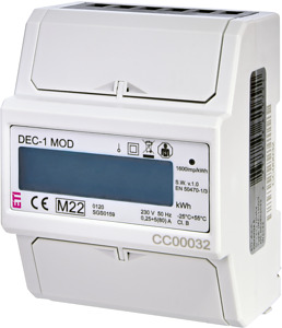WSKAŹNIK ZUŻYCIA ENERGII 1-FAZOWY Z MODBUS DEC-1MOD  - 004804053 - ETI