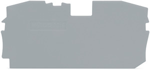 ŚCIANKA KOŃCOWA SZARA TOPJOBS  - 2016-1291 - WAGO