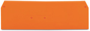 ŚCIANKA KOŃCOWA POMARAŃCZOWA. - 280-315 - WAGO