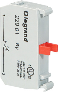 BLOKI DO GŁÓWEK BEZ PODŚWIETLENIA ZACISKI ŚRUBOWE 1 R OSMOZ - 022901 - LEGRAND
