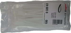 OPASKA COLRING - ZĄBKI WEWNĘTRZNE + OPIS - DŁUGOŚĆ 180 MM; SZEROKOŚĆ 4,6 MM - BEZBARWNA (TOREBKA) - 032063 - LEGRAND