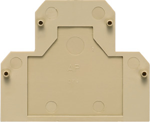 PŁYTKA SKRAJNA AP DK4  - 0359260000 - WEIDMULLER