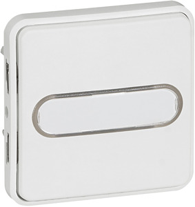 PRZYCISK ANTYBAKTERYJNY Z UCHWYTEM ETYKIETY BIAŁY PLEXO IP55 - 070733 - LEGRAND