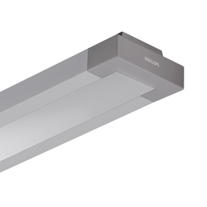 OPRAWA RASTROWA 1X28W/840 HFP A SI SZARY ODBŁYŚNIK ASYMETRYCZNY TCS-260 - 61239400 - PHILIPS OPRAWY