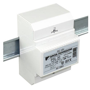 ZASILACZ 230/ 12VDC IP30 PSL 30 NA SZYNĘ TH-35 Z ZABEZPIECZENIEM - 18312-9999 - BREVE