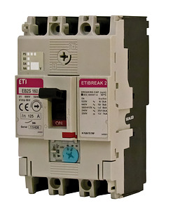 WYŁĄCZNIK MOCY 40A 4 POLOWY ( 16KA) REGUL.TERM. EB2S 160/4LA  - 004671890 - ETI