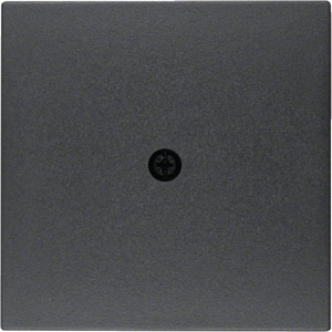 ELEMENT CENTRALNY DO PRZYŁĄCZA KABLOWEGO ANTRACYT B.KWADRAT/B.3/B.7  - 10191606 - HAGER - BERKER