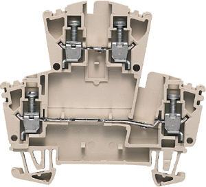ZŁĄCZKA 2-PIĘTROWA Z DIODĄ WDK 2.5/D  - 1023200000 - WEIDMULLER