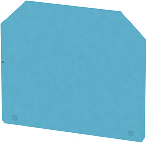 PŁYTKA SKRAJNA / DZIAŁOWA WAP 16+35 WTW 2.5-10 BL - 1050180000 - WEIDMULLER