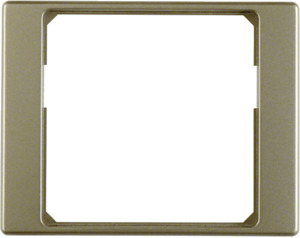 PIERŚCIEŃ PRZEJŚCIOWY DO PŁYTKI CENTRALNEJ 50 X 50 MM JASNY BRĄZ LAKIEROWANY ARSYS - 11089111 - HAGER - BERKER