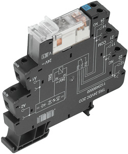 PRZEKAŹNIK TRS 24VDC 2CO  - 1123490000 - WEIDMULLER