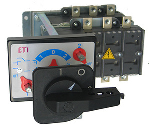 PRZEŁĄCZNIK 400A 3 POLOWY 1-0-2 LA3/D CO  - 004667003 - ETI