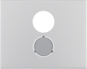 ELEMENT CENTRALNY DO GNIAZDA GŁOŚNIKOWEGO ALU K.5  - 11847003 - HAGER - BERKER