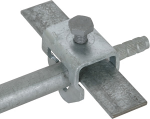 ZACISK KRAWĘDZIOWY DO UZIOMÓW FI 20 MM, ST/TZN. - 630120 - DEHN