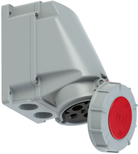 GNIAZDO 63A 3P+Z 400V STAŁE IP67 - 134-6 - PCE
