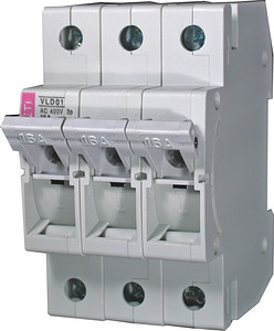ROZŁĄCZNIK BEZPIECZNIKOWY 10A 3 BIEGUNY VL D01 - 002261012 - ETI