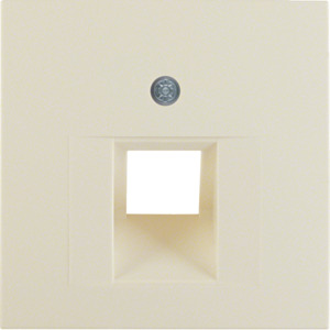 ELEMENT CENTRALNY DO GNIAZDA PRZYŁĄCZENIOWEGO UAE POJEDYNCZEGO KREMOWY POŁYSK S.1 - 14078982 - HAGER - BERKER