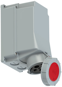GNIAZDO 125A 3P+Z 400V STAŁE IP67 - 144-6 - PCE