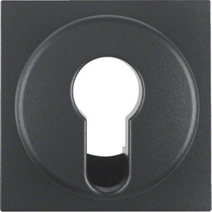 ELEMENT CENTRALNY DO ŁĄCZNIKA NA KLUCZ ANTRACYT B.1/B.3/B.7  - 15071606 - HAGER - BERKER