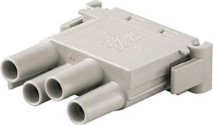 MODUŁ GNIAZDOWY HDC, ZACISKOWY HDC CM HE 4 FC  - 1861900000 - WEIDMULLER
