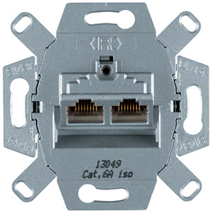GNIAZDO KOMPUTEROWE 2X8PIN FTP KAT.6A - G3140 - HAGER - BERKER