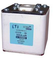 WKŁADKA BEZPIECZNIKOWA ULTRASZYBKA G3MUQ01/800A 1000V  - 004305630 - ETI