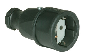 GNIAZDO PRZENOŚNE GUMOWE - 2510-S - PCE
