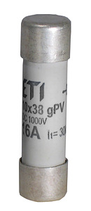 WKŁADKA BEZPIECZNIKOWA CYLINDRYCZNA 1A PV CH10X38  - 002625138 - ETI