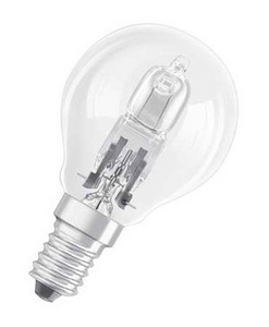 ŻARÓWKA HALOGENOWA E14 P45 46W PRZEZROCZYSTA KULKA  CLASSIC P ECO 64543 - 4008321927484 - LEDVANCE ( OSRAM)