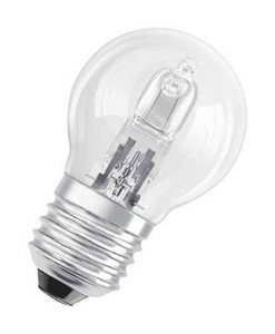 ŻARÓWKA HALOGENOWA  E27 P45 30W PRZEZROCZYSTA KULKA CLASSIC P ECO 64542 - 4008321927583 - LEDVANCE ( OSRAM)