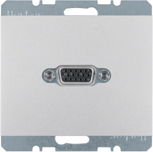 GNIAZDO VGA ALU K.5  - 3315407003 - HAGER - BERKER