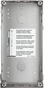 PUSZKA PODTYNKOWA STALOWA DO PANELI SFERA - 2 MODUŁY SFERA - 350120 - LEGRAND